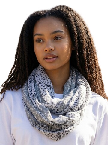 Écharpe tube 'Streublümchen' Kumixi en gris