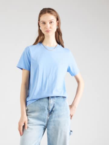 PIECES Shirt 'RIA' in Blue: front