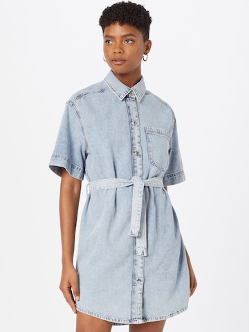 Robe Gina Tricot en bleu : devant