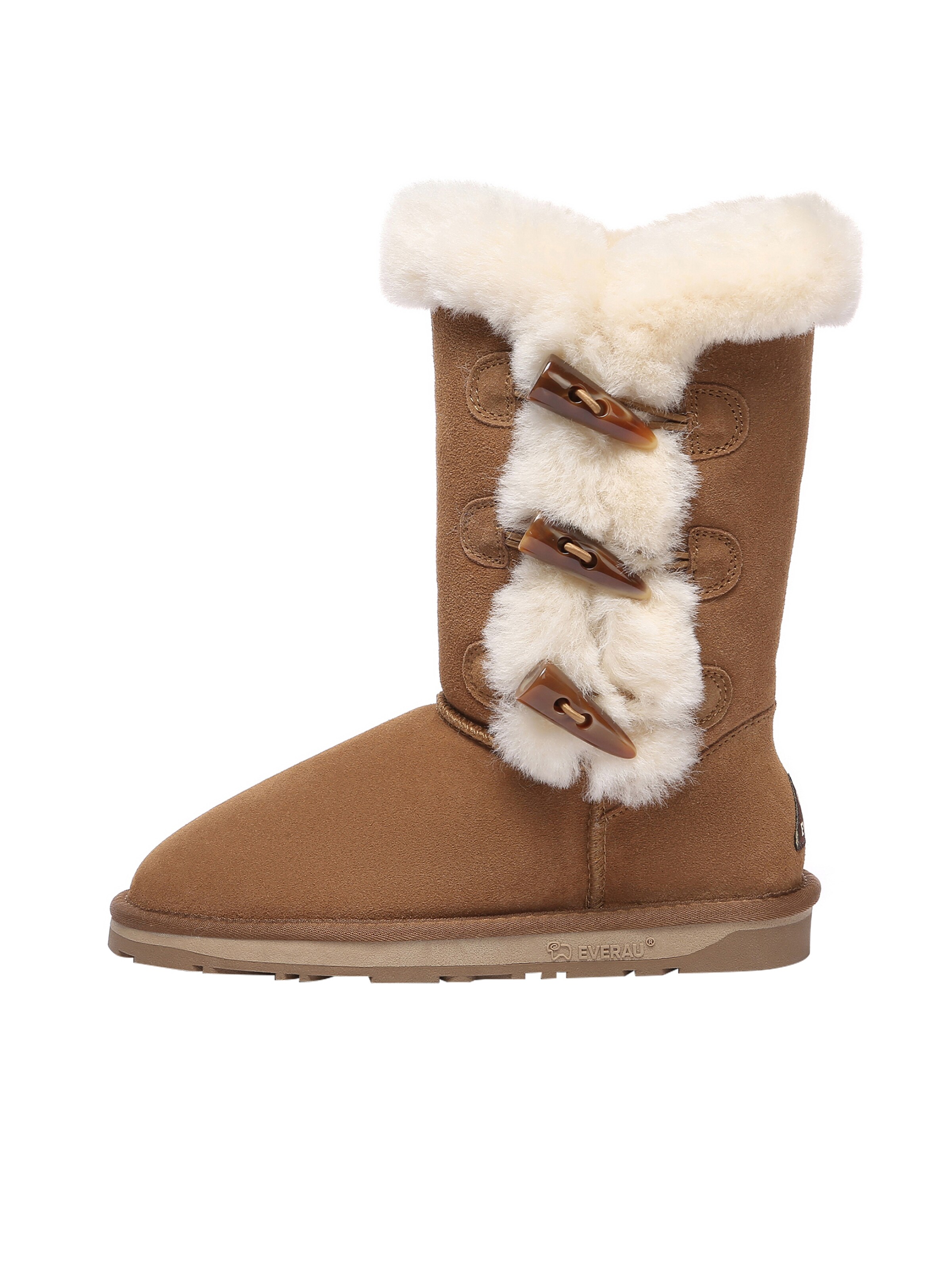 Boots 'Ashy' Everau en marron : devant