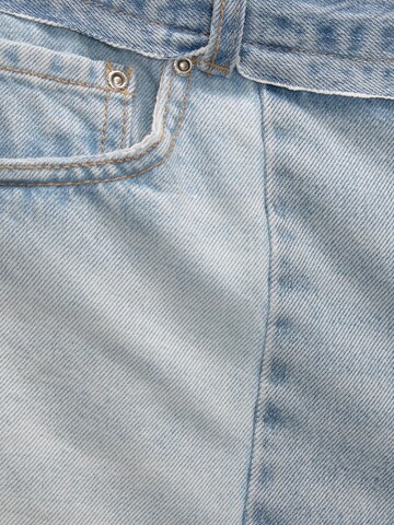 Regular Jeans de la Pull&Bear pe albastru