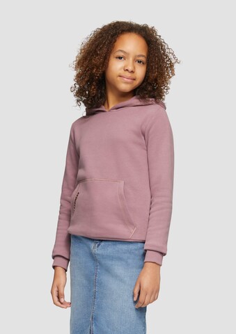 s.Oliver Sweatshirt in Lila: Vorderseite