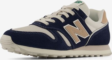 Baskets basses '373' new balance en bleu : devant