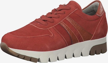 TAMARIS Sneakers laag in Rood: voorkant