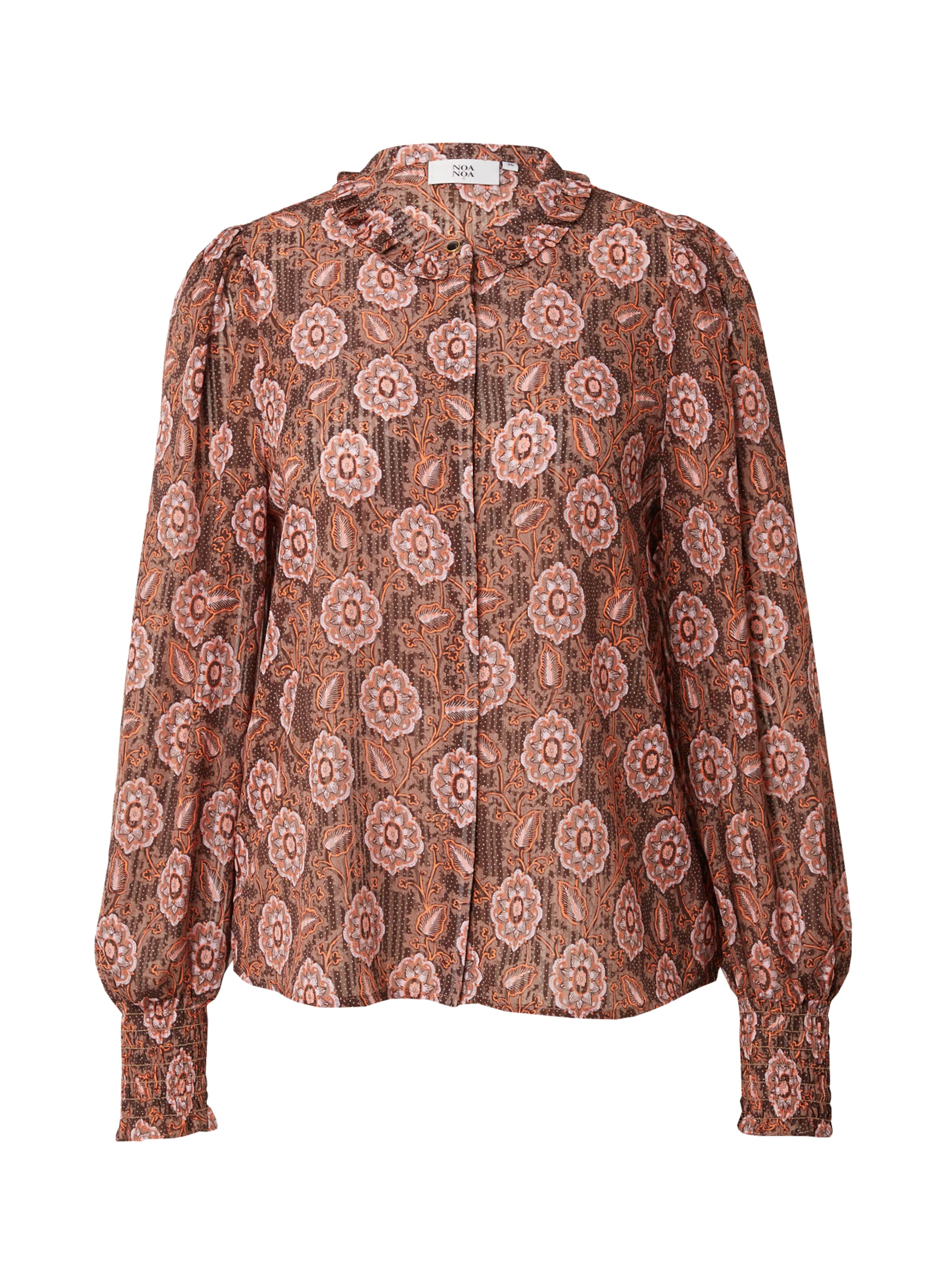 Noa NoaBluza 'Nicoline' - smeđa boja: prednji dio