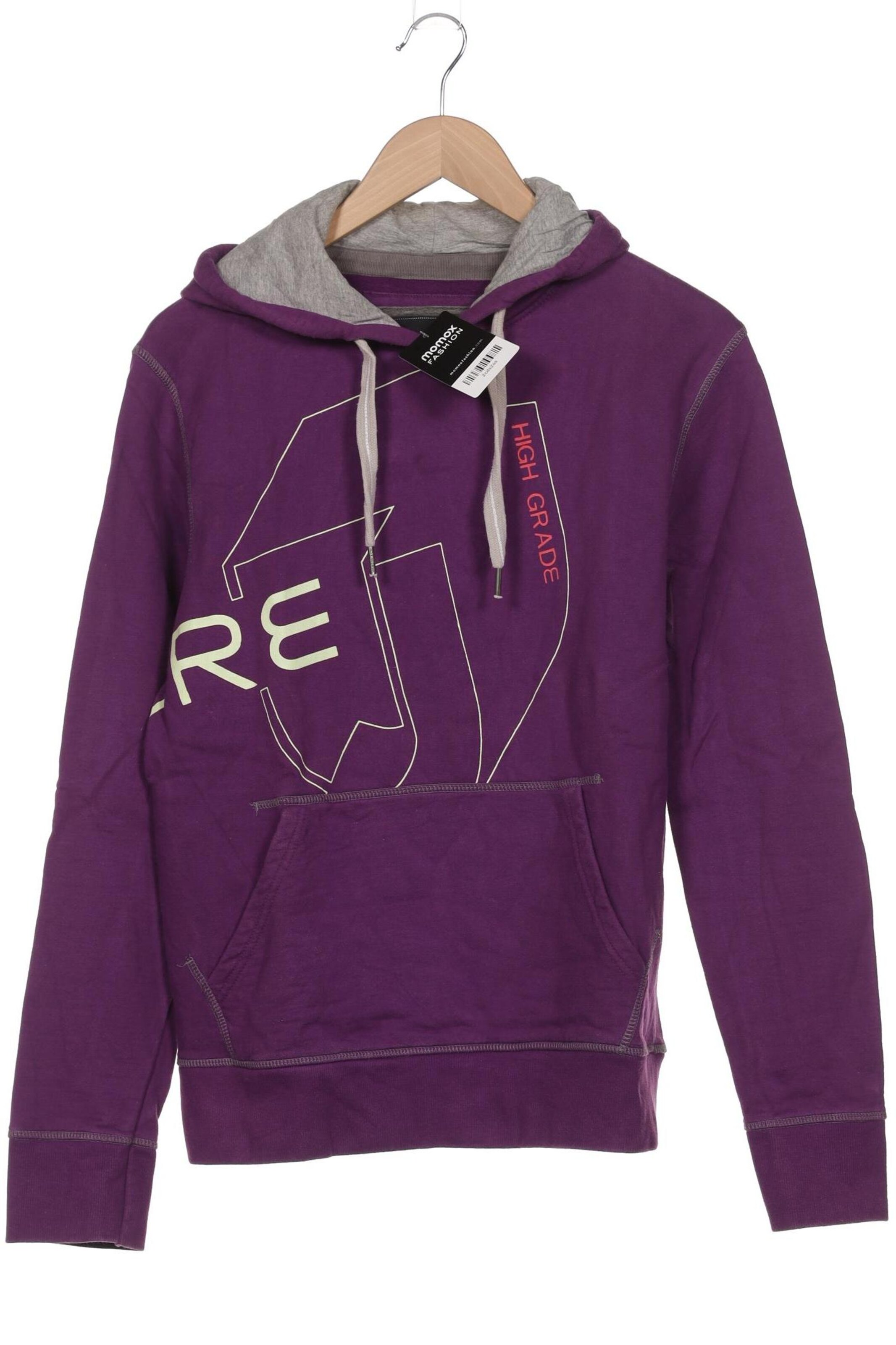 JACK & JONES Sweatshirt & Zip-Up Hoodie in L in Purple: front