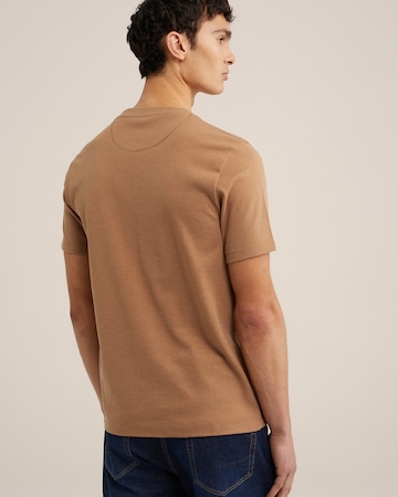 WE Fashion - Camiseta en marrón
