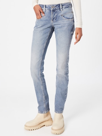 FREEMAN T. PORTER Slimfit Jeans 'Alexa' in Blauw: voorkant