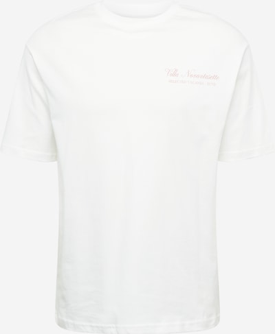 SELECTED HOMME T-Shirt in altrosa / weiß, Produktansicht