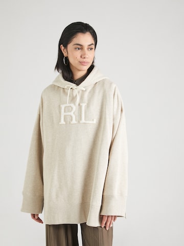 Polo Ralph Lauren Μπλούζα φούτερ σε μπεζ: μπροστά