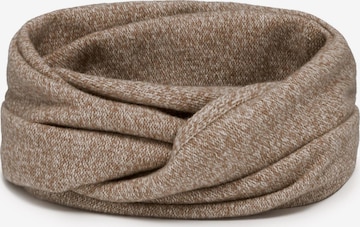 Écharpe tube '7108' Vivisence en beige : devant