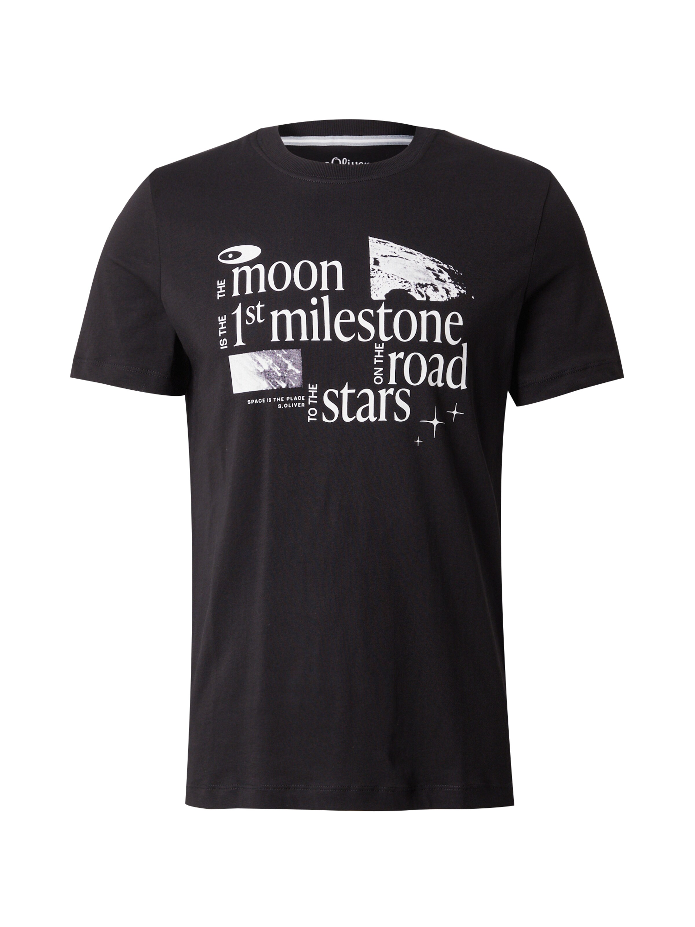 s.Oliver Shirt in Black: front