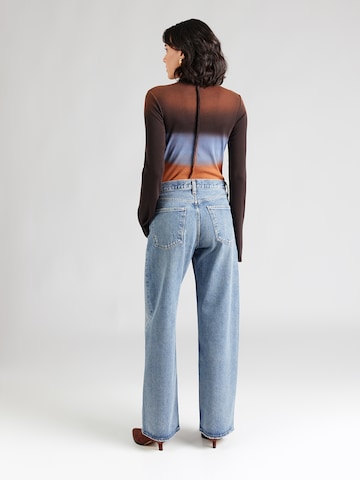AGOLDE Široký strih Džínsy 'ARC' - Modrá