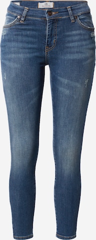 Slimfit Jeans 'Lonia' de la LTB pe albastru: față