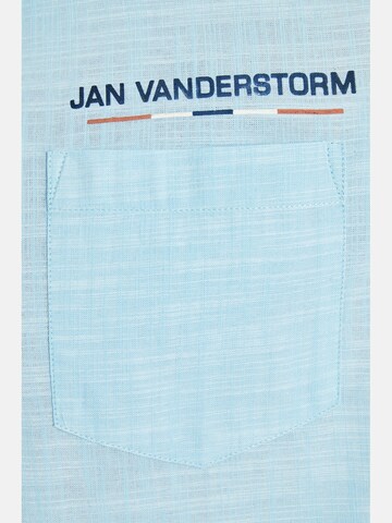 Fit confort Chemise ' Melfred ' Jan Vanderstorm en bleu