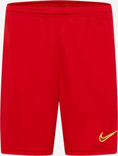 NIKE Sportske hlače u svijetlonarančasta / crvena, Pregled proizvoda