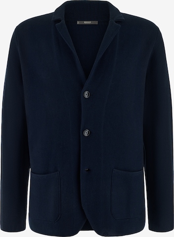 Vestes en maille Boggi Milano en bleu : devant