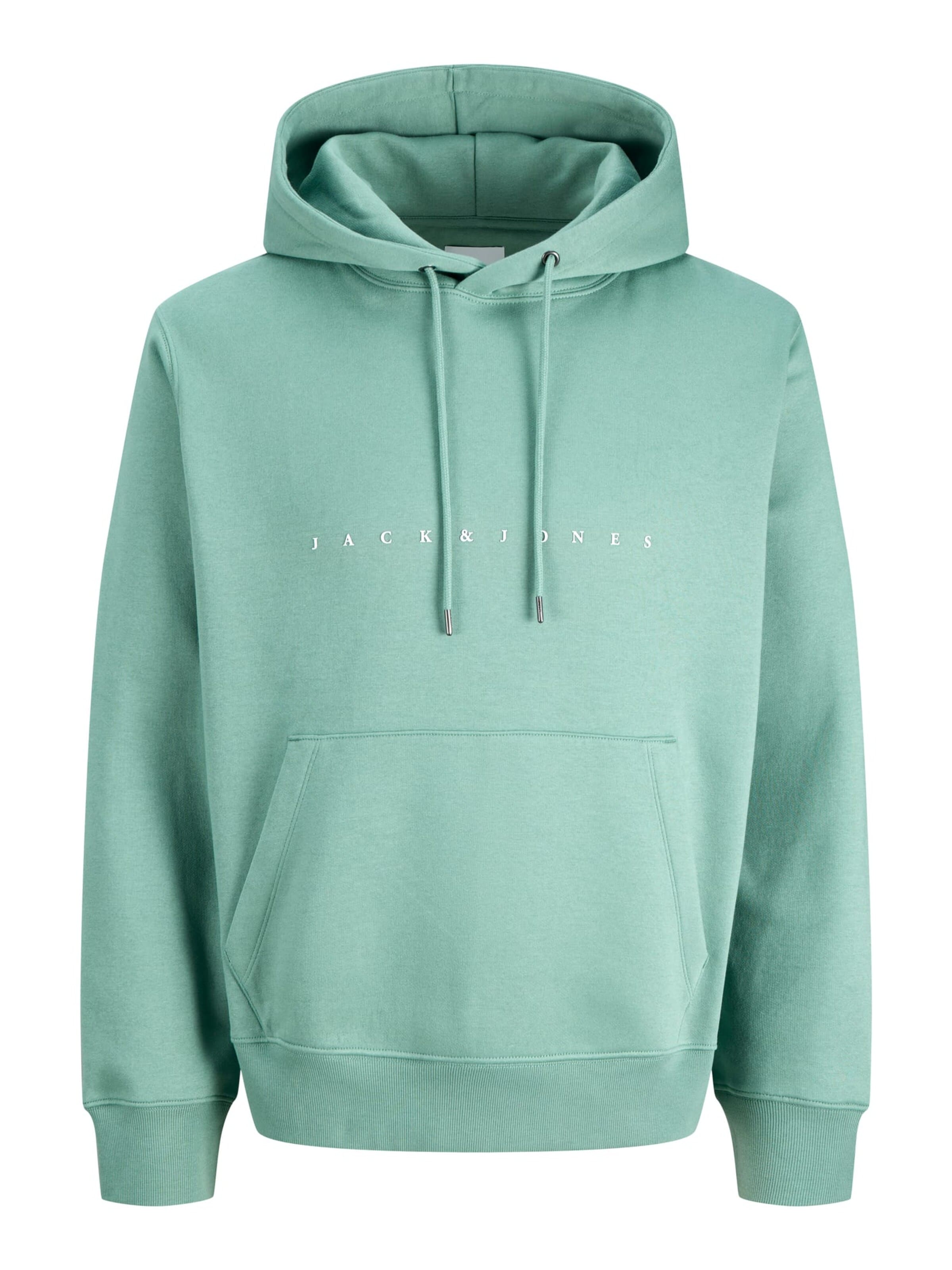 JACK & JONES Sweatshirt 'star' in Green: front