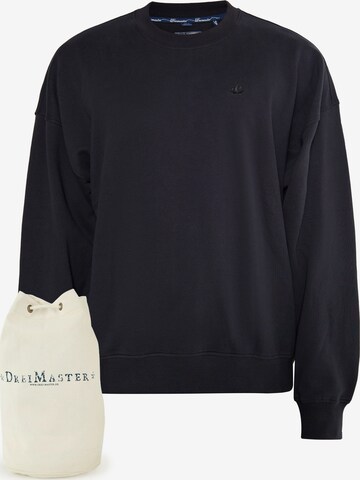 Sweat-shirt DreiMaster Vintage en noir : devant