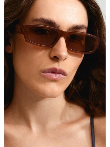 Pilgrim - Gafas de sol 'Alayna' en marrón