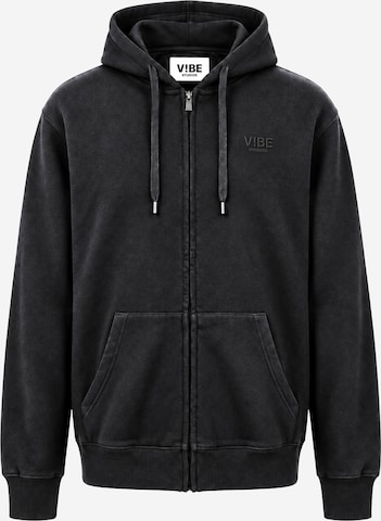 V!BE STUD!OS Collegetakki värissä musta: etupuoli