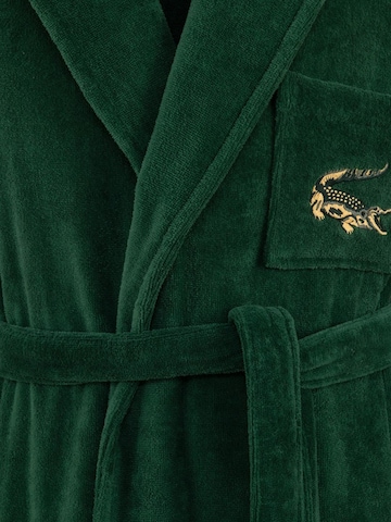 LACOSTE Long Bathrobe 'LRENE' in Green