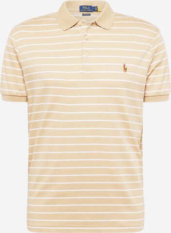 T-Shirt Polo Ralph Lauren en beige : devant