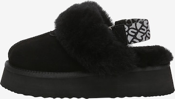 juoda Everau Naminės šlepetės 'Wagtail': priekis