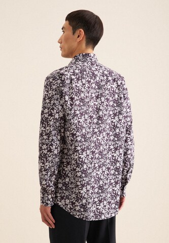 SEIDENSTICKER Regular fit Business shirt in Purple