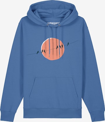 Sweat-shirt 'Countryside 01' Watapparel en bleu : devant