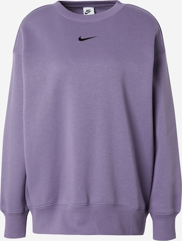 Nike Sportswear Sweatshirt 'PHOENIX' in Lila: voorkant