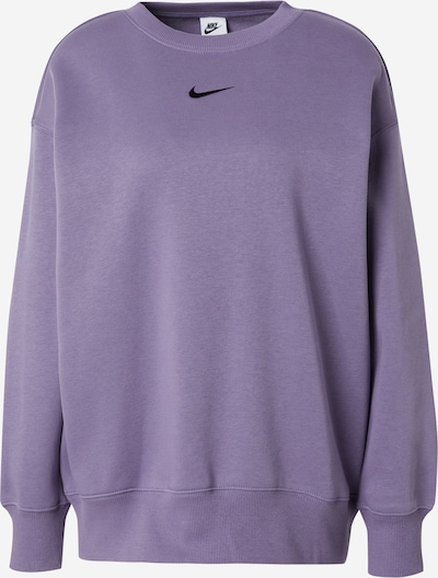 Nike Sportswear Sweatshirt 'PHOENIX' in violettblau / schwarz, Produktansicht