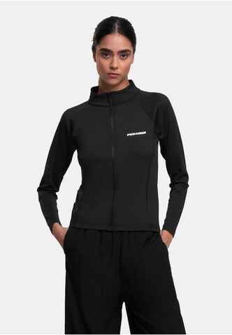 Veste de survêtement 'Tale' Pegador en noir : devant