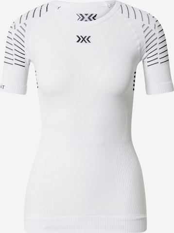 X-BIONIC Performance Shirt 'INVENT 4.0' in White: front