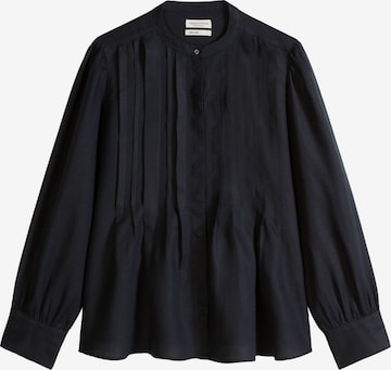Marc O'Polo Bluse in Blau: Vorderseite