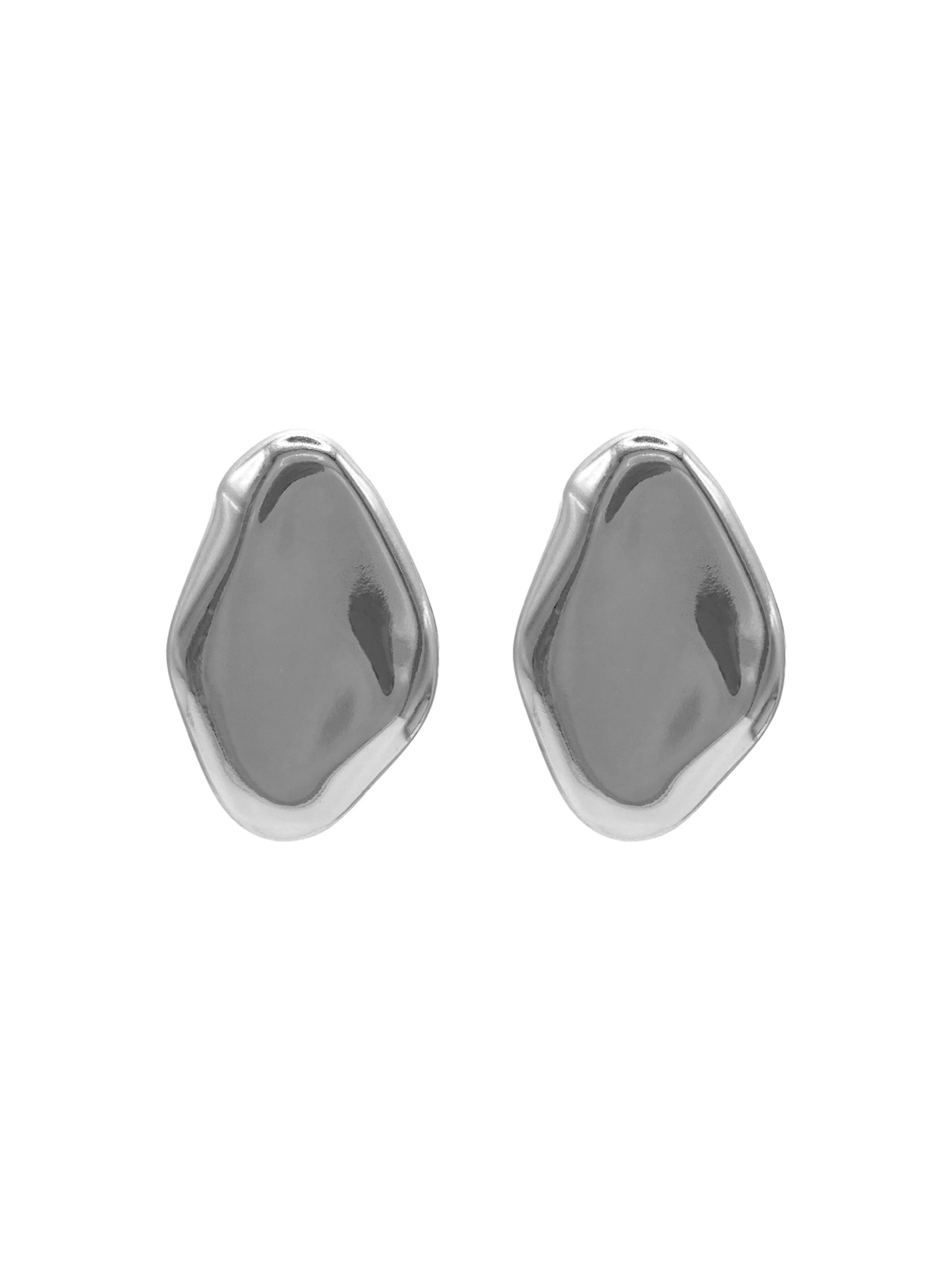 Heideman Oorbellen 'Clarice' in Zilver: voorkant