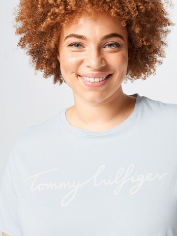 Tommy Hilfiger Curve T-Shirt in Blau