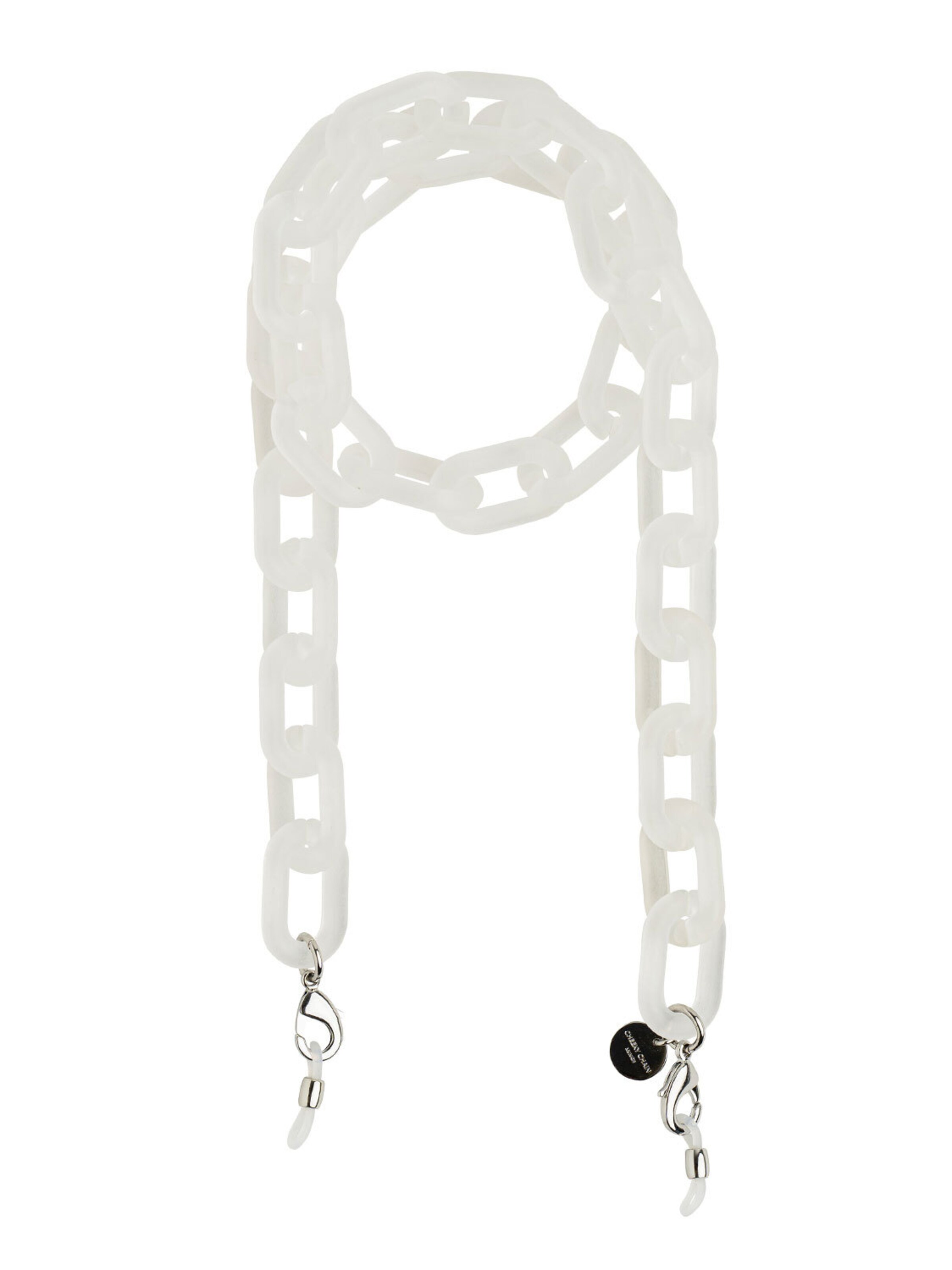 Cheeky Chain Munich Ketting 'Icy' in Transparant: voorkant