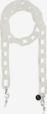 Cheeky Chain Munich Brillenkette 'Icy' in Transparent: Vorderseite