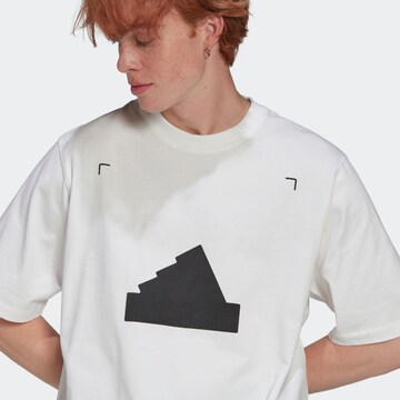 T-Shirt fonctionnel ADIDAS SPORTSWEAR en blanc