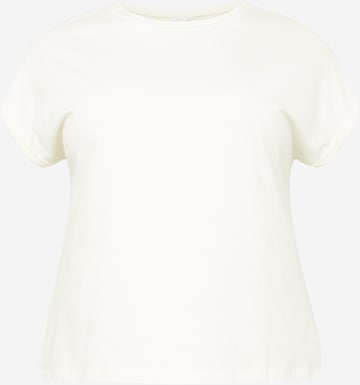 EVOKED T-shirt 'COTI' i vit: framsida