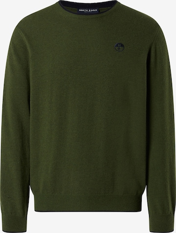 Pull-over North Sails en vert : devant