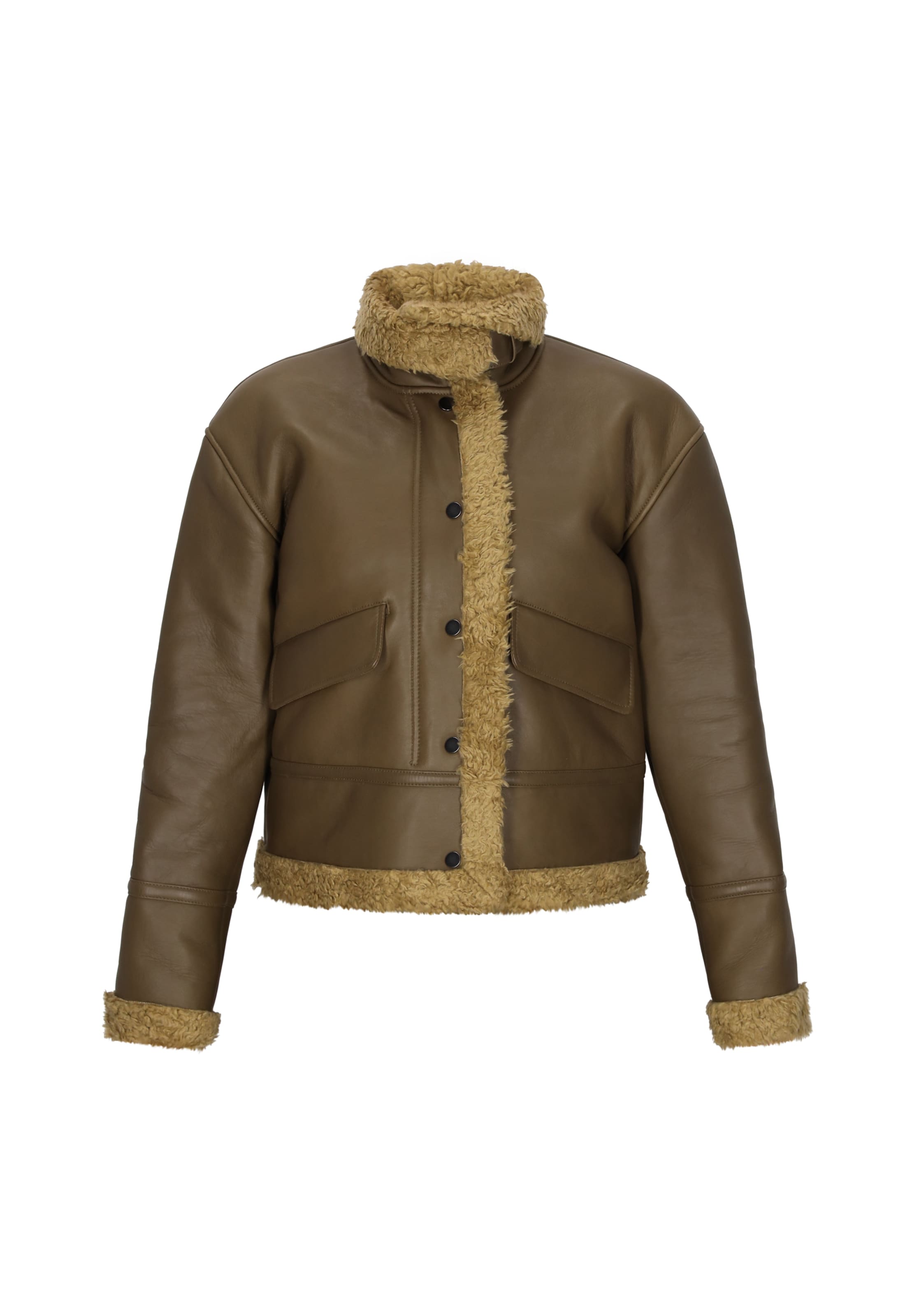 DreiMaster Klassik Between-season jacket in Green: front