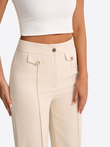 Imily Bela Bootcut Παντελόνι σε μπεζ