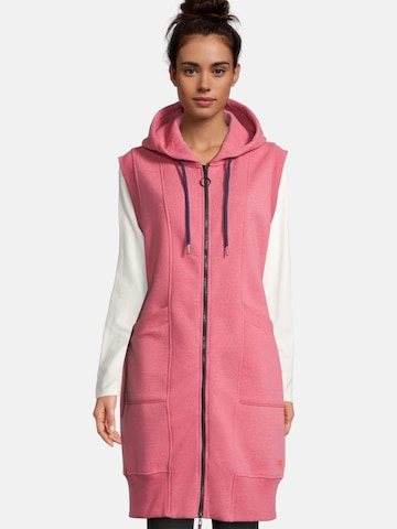 salzhaut Vest 'INGVILD' in Pink: front