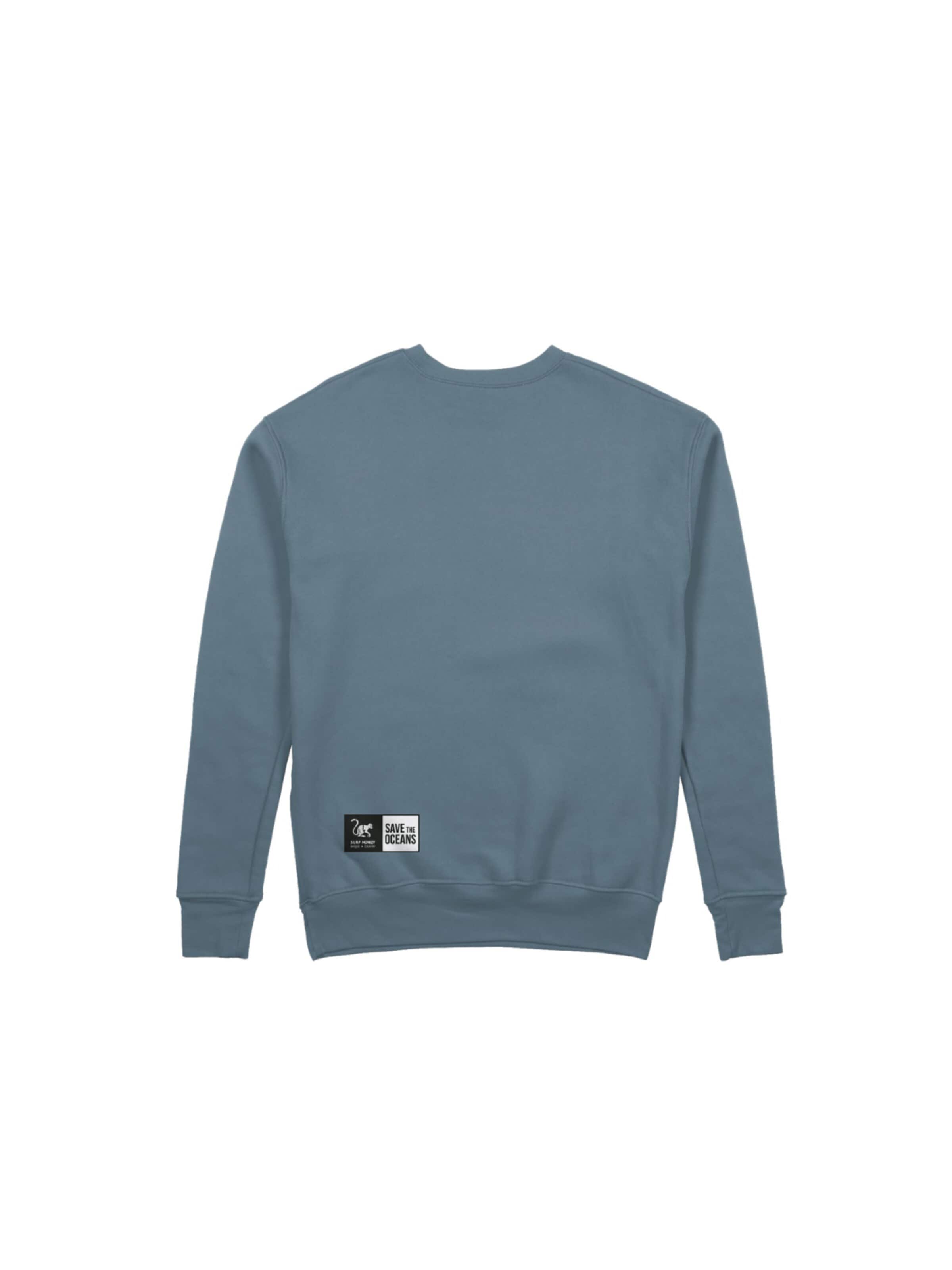 Surf Monkey Sweatshirt in Blue