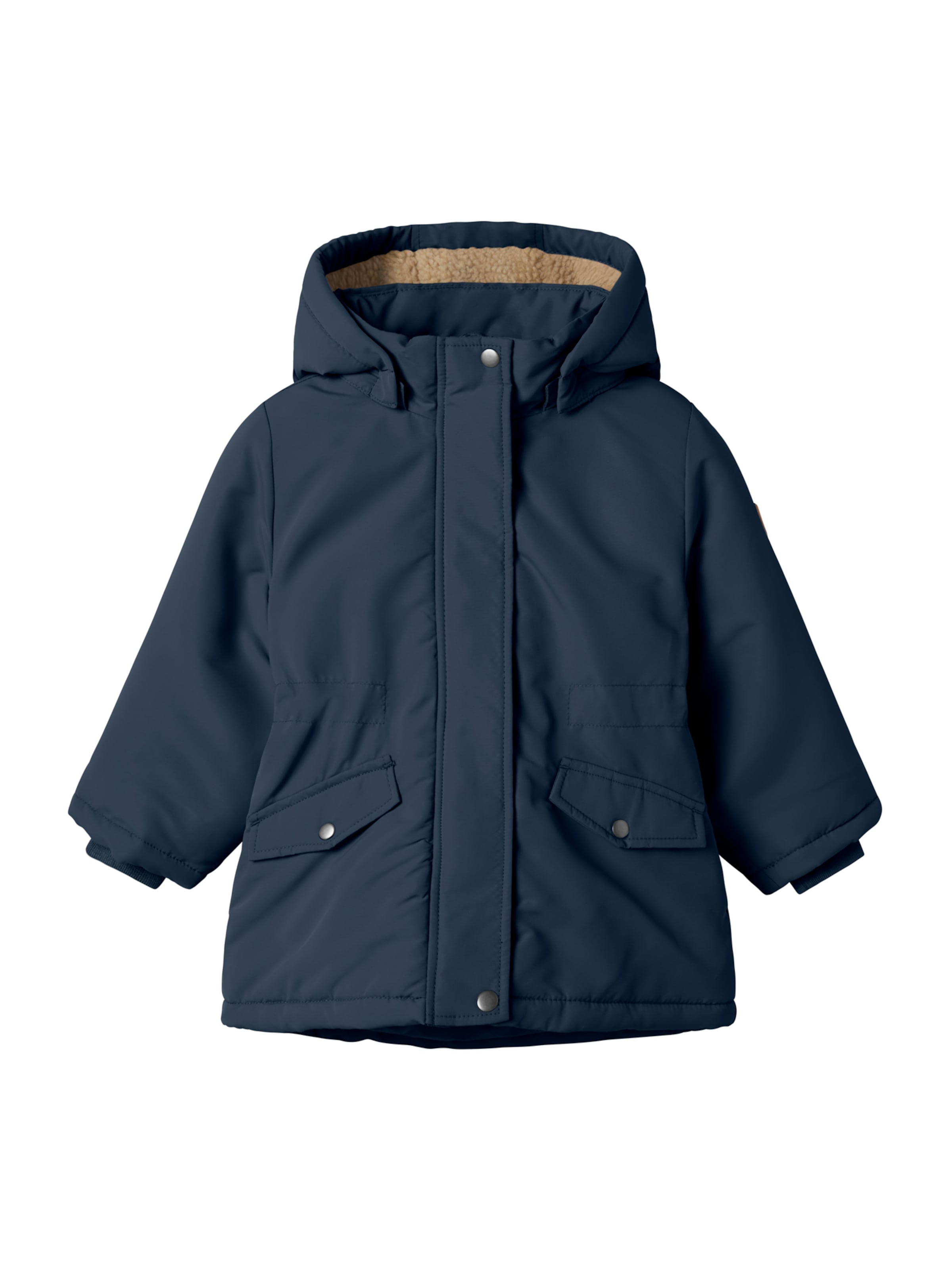 NAME IT Winter Jacket 'NMFMARLOW' in Blue: front