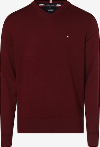 TOMMY HILFIGER Sweater in Red: front