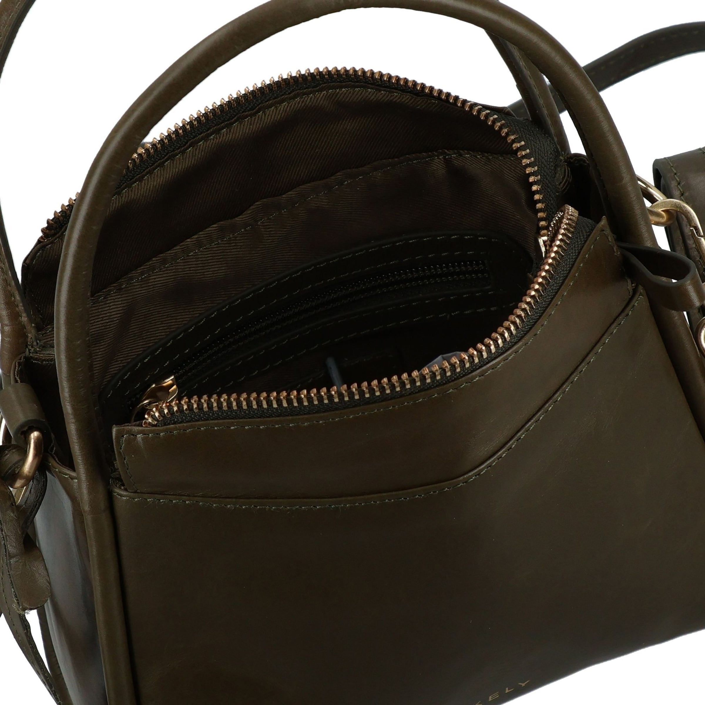 Borsa a spalla 'Vintage Veda' di Burkely in marrone