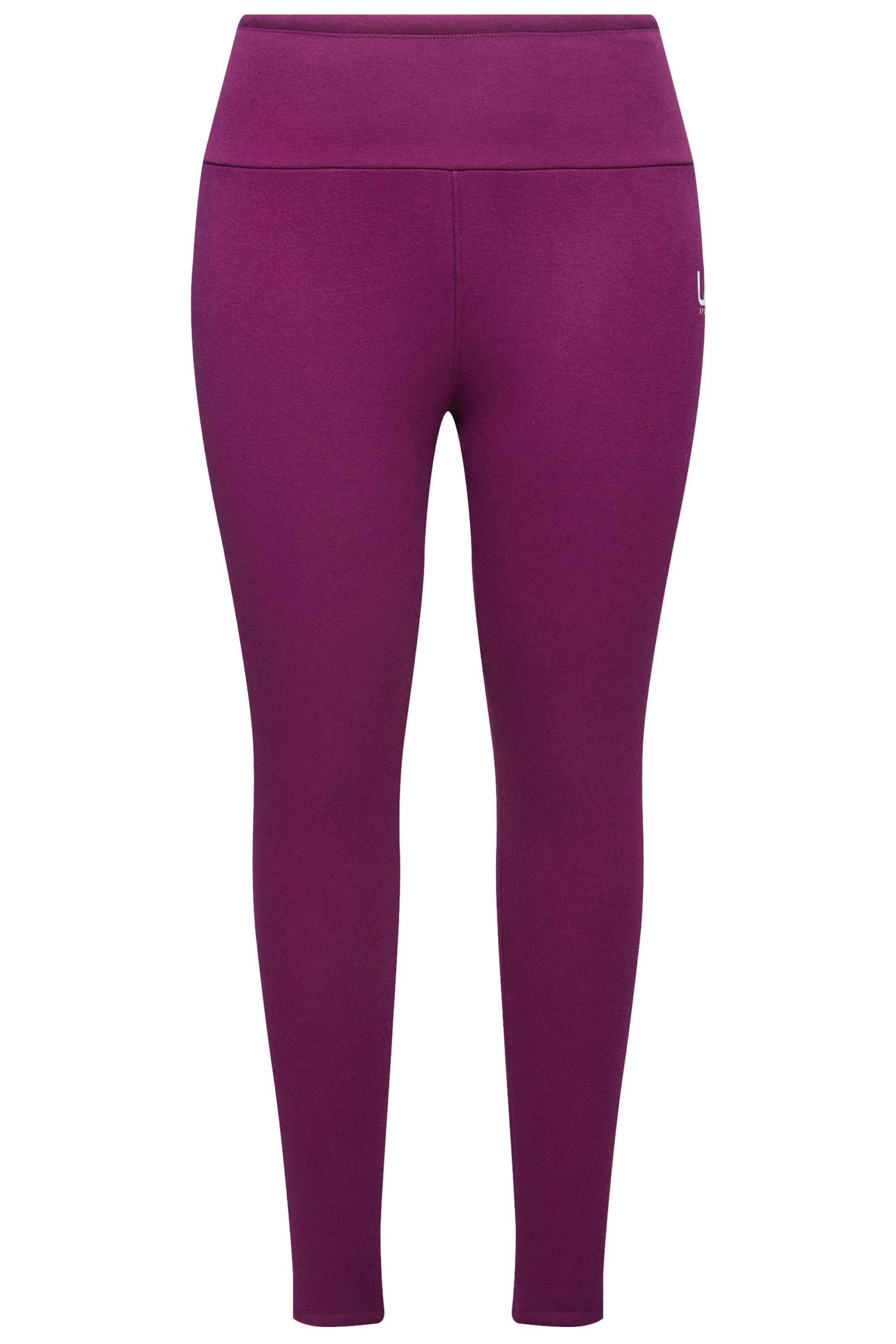 Ulla Popken Skinny Leggings in Lila: voorkant